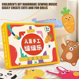 Kit de Costura Iniciante para Crianças, Criação de Animais de Feltro, Arte e Artesanato Incluídos, Meninas, 8 Anos - Image 2