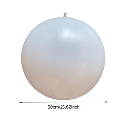 Bola Bouncy Luminosa Com Controle Remoto, LED Balão Brilhante, Praia Inflável, Decoração De Festa De Aniversário, 16 Cores - Image 5