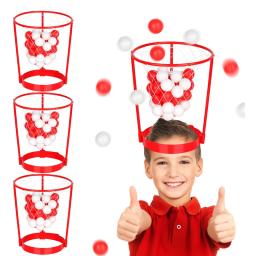 Conjunto de jogo de basquete para crianças e adultos, jogo de carnaval, bandana para atividades internas e externas, presente divertido - Image 1
