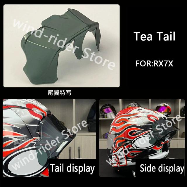 Capacete Spoiler Asa Traseira para Motocicleta - Acessórios e Peças para ARAI RX7X e RX-7X