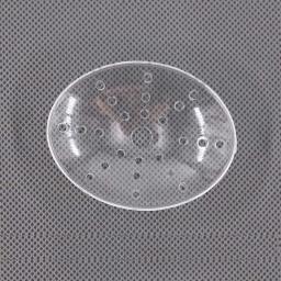 Protetor transparente para os olhos, respirável único, plástico poroso, oval oftálmico - Image 3