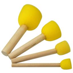 Kits de Brinquedos para Desenho Infantil, Escova de Pintura Esponja DIY, Selo Selos Estêncil, Brinquedos Educativos para Crianças, Arte e Artesanato - Image 5