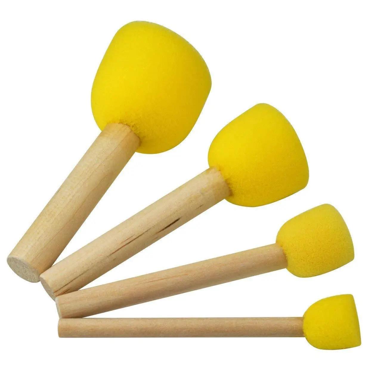 Kits de Brinquedos para Desenho Infantil, Escova de Pintura Esponja DIY, Selo Selos Estêncil, Brinquedos Educativos para Crianças, Arte e Artesanato - Image 1