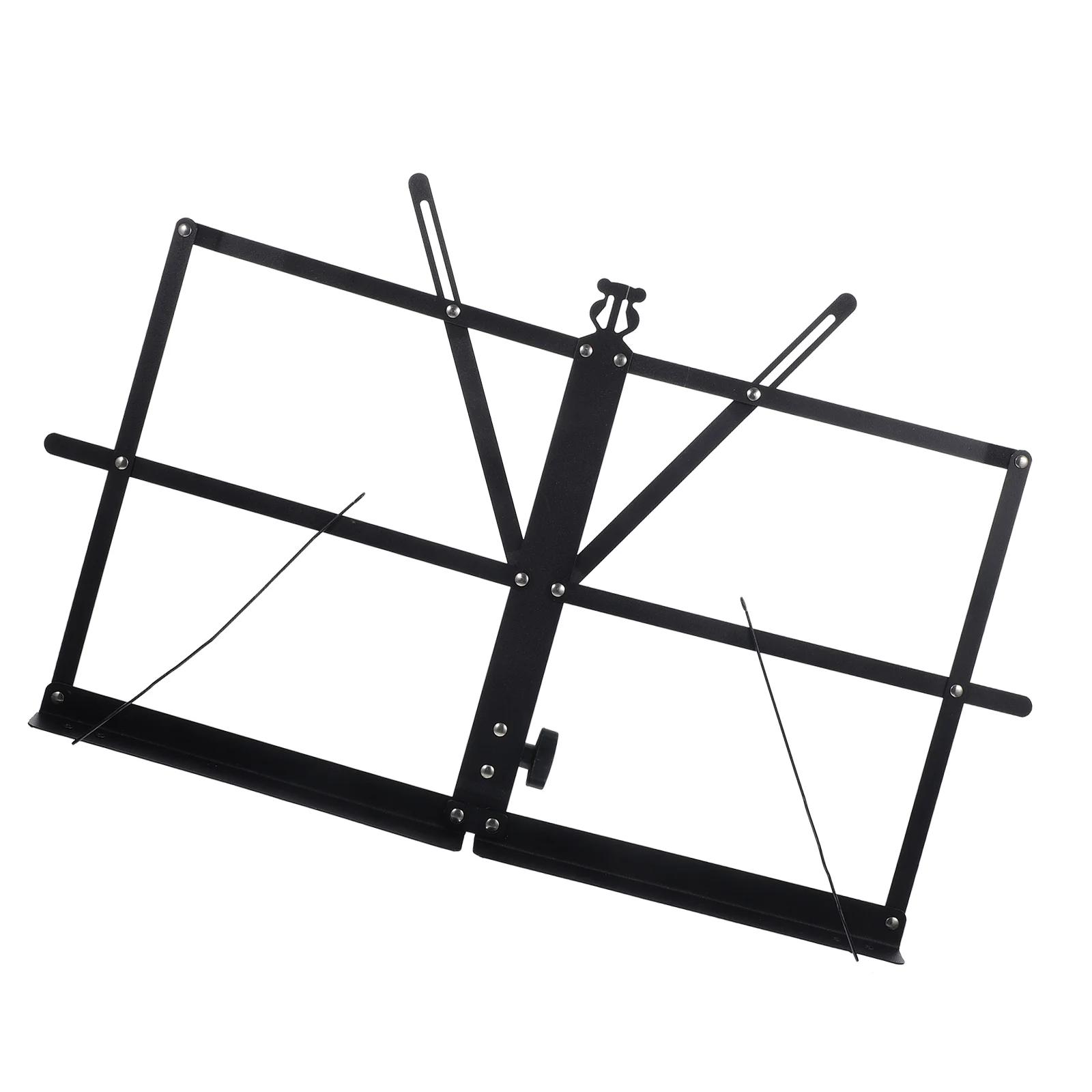 Small Fold Music Stand para Notas, Instrumentos Musicais Acessórios, Mesa, Key Board - Image 1