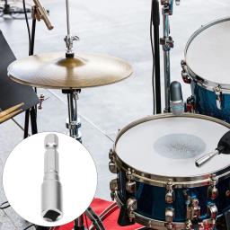 Tambor elétrico chave de afinação de tambor, acessório de chave de liga, ferramenta de ajuste de tambor, broca de jazz, ferramenta de reparo de instrumento de percussão - Image 3
