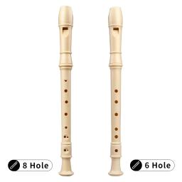 Flauta Plástica Longa para Iniciantes e Escola, Instrumento De Sopros, Flauta - Image 1