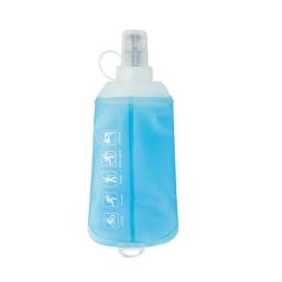 Garrafa água dobrável extensível, garrafa água flexível reutilizável para caminhadas, viagens, esportes ar - Image 2