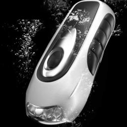 Manivela lanterna auto carregamento para acampamento 3 led prevenção de desastres brilhante led iluminação de acampamento à prova dwaterproof água - Image 5