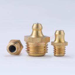 Acessórios para bicos de graxa hidráulica de latão Kit de encaixe do bocal de óleo, Passo da rosca 1mm 45 90 180 graus, M6 M8 M10, 5 10Pcs - Image 5
