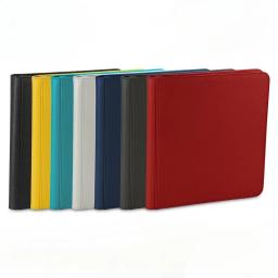 Porta-cartões de negociação com mangas, 12 bolsos, PU futebol, beisebol, coletores álbum, segurar 480 cartões, fichário - Image 2