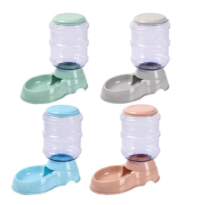 Alimentador Automático 3,8L para Animais de Estimação - Combinado com Dispensador de Água e Tigela para Cães e Gatos