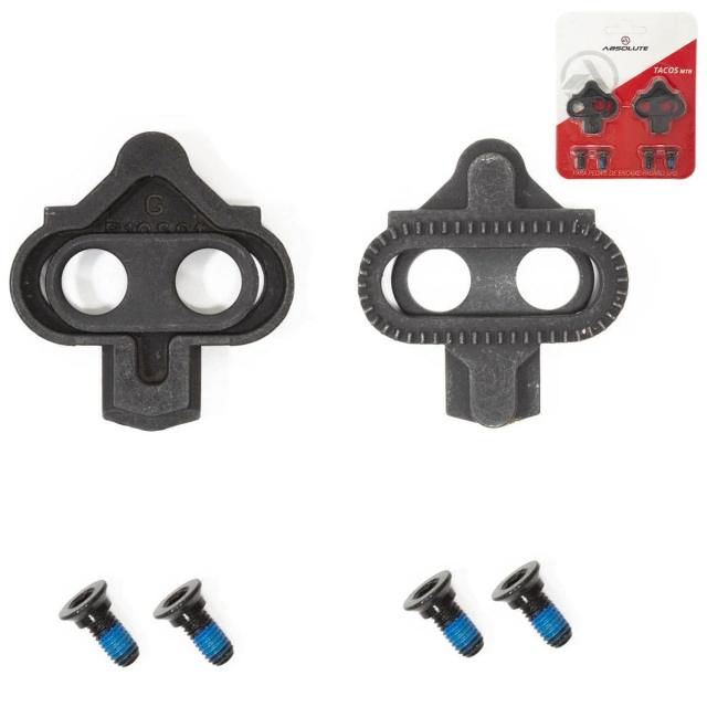 Tacos Taquinhos Absolute MTB Padrão SPD para Performance Superior