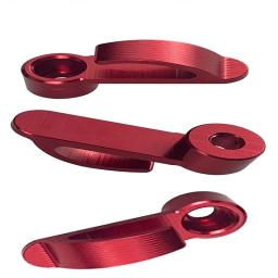 Acessórios para bicicletas elétricas modificados, gancho do capacete, armazenamento lateral do scooter, bomba de freio, embreagem, meia tampa, CNC - Image 4