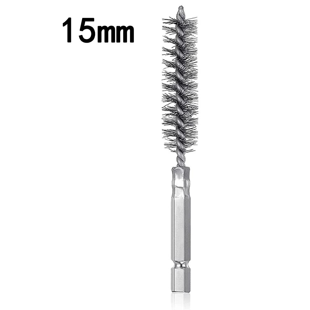Escova de limpeza, limpador de ferrugem, lavagem, ferramentas de polimento, manufatura automotiva, indústria de processamento, 8-19mm - Image 1