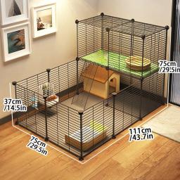 Guiné Pig Pet Fence, Paisagismo Home, Coelho Suprimentos, gaiola grande, Extra grande, casa pequena, Pet Nest - Image 1