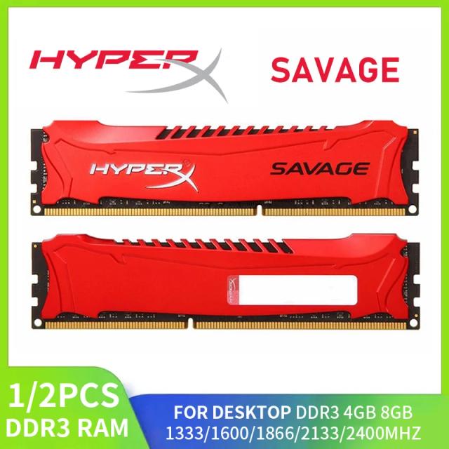 HyperX Savage DDR3 4GB/8GB 1866MHz Desktop RAM