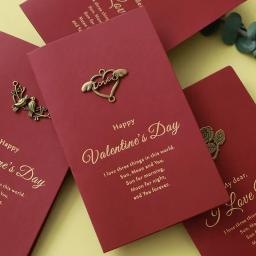 Amor Gift Card com Envelope, Presente do dia dos namorados, aniversário, presente de aniversário para namorada, namorado presente, presentes de casamento - Image 2