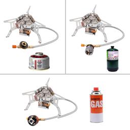 Tarka-fogão a gás para camping, fogão dobrável ao ar livre, caminhadas, piquenique, churrasco, equipamentos de cozinha, 5800w, 3 cabeças - Image 4