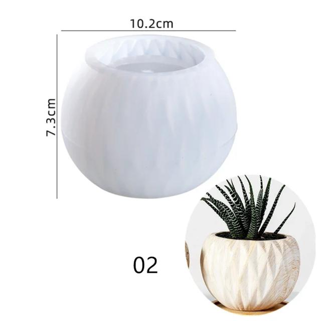 10 Estilos de Molde de Silicone para Cimento: Flowerpots, Canecas para Velas, Garrafas e Mais Artesanatos DIY