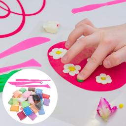 Conjunto de brinquedos de argila colorida para crianças, secador de ar, modelagem espumante em pó, kit polímero, brinquedos DIY - Image 2