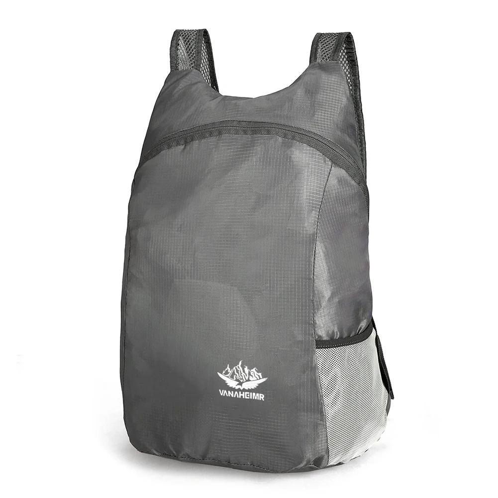 Mochila impermeável e leve para montanhismo para homens e mulheres, respirável e dobrável, bolso de nylon, escalada e trekking - Image 1