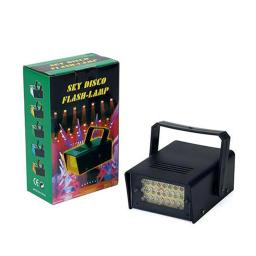 Luzes estroboscópicas ajustáveis brancas do estágio, iluminação do flash do estágio, controle remoto, presente do partido - Image 2