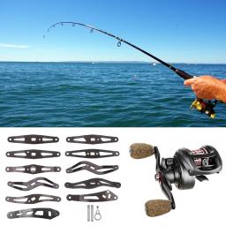 Fibra de carbono carretel de pesca balancim ultraleve baitcasting trolling rocker 24bd - Image 2