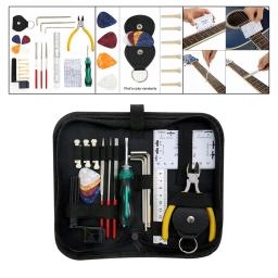 Guitarra elétrica manutenção Kits com estojo, acessórios portáteis - Image 4