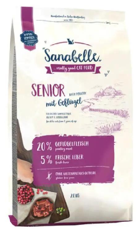 Alimentos Secos Sanabelle para Gatos Idosos Sêniores - 10 kg