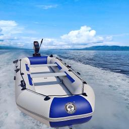 Solar Marine Outdoor Fishing Boat, Outdoor Favorito, Caiaque inflável, PVC bote salva-vidas, bote canoa a remo para venda, 3 pessoas, 2,7 m - Image 1