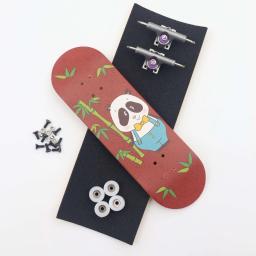 Conjunto de escala de madeira de 29 mm com rodas de rolamento de caminhão de metal Pro Deck - Image 3