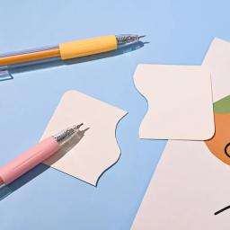 Kawaii Art Utility Knife Pen, Cortar Adesivos, Ferramenta de Corte Scrapbooking, Express Box, Material Escolar, DIY Artesanato - Image 4