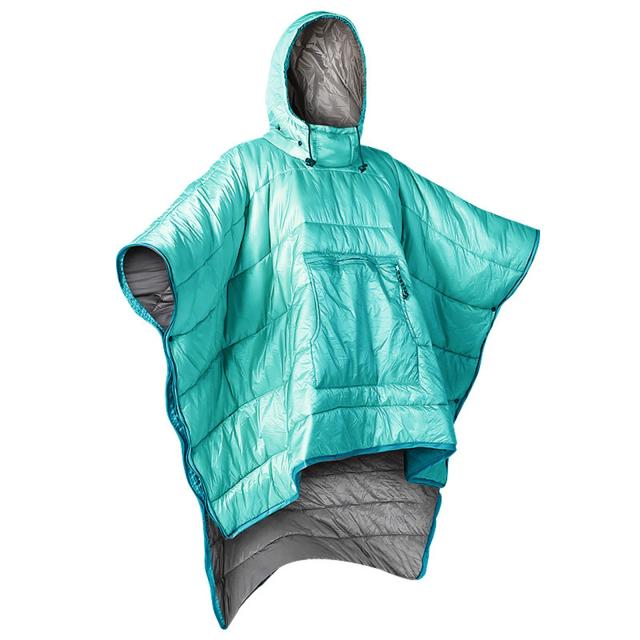 Saco de Dormir Quente e Poncho Manto para Camping ao Ar Livre no Inverno
