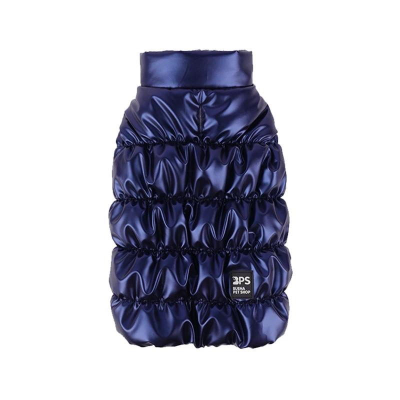 Jaqueta acolchoada impermeável para animais de estimação, roupas quentes, casaco de cachorro, cães pequenos e grandes, roupas de buldogue francês Pug, inverno - Image 1