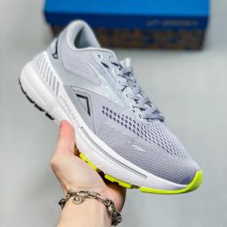 Sapatilhas elásticas suaves ultra leves para homens, tênis de corrida para maratona, tênis de corrida, estrada fitness, GTS 23 BROOKS - Image 6