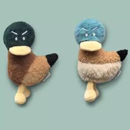 Simulado Brinquedo de Pelúcia Animal, Cabeça Verde, Pato, Caça Decoração, Natureza Selvagem, Boneca De Pelúcia, Modelo de Bolsa, Chaveiro, Corrente, Menina, Presente Menino - Image 5