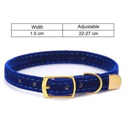 Coleira ajustável com coleiras de segurança, Coleira Pet Monocromática para Cachorro e Cães Pequenos, Collarhu Produtos para Gatinhos - Image 2
