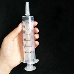 Seringas plásticas sem agulha para alimentação animal, Seringas descartáveis, Seringa de cola, Ferramentas de cozinha, Bulk, sem agulha, 60 ml, 100ml - Image 3