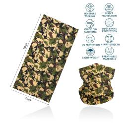 Capa de cabeça impressa camuflagem para homens e mulheres, bandana tática de caça, polainas de pescoço, lenço sem costura, tubo Balaclava, capa facial, CM34-CM68 - Image 2