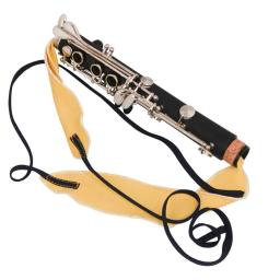 Universal Long Pass Cleaner Cloth, cotonete de limpeza, saxofone, tubo preto, oboé, flauta, trompete, acessórios para instrumentos musicais, 1pc - Image 1