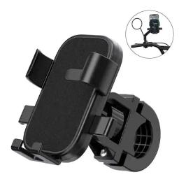 Suporte de telefone celular antiderrapante ajustável, bicicleta ao ar livre, Mountain Bike Acessórios, 360 ° Swivel - Image 1