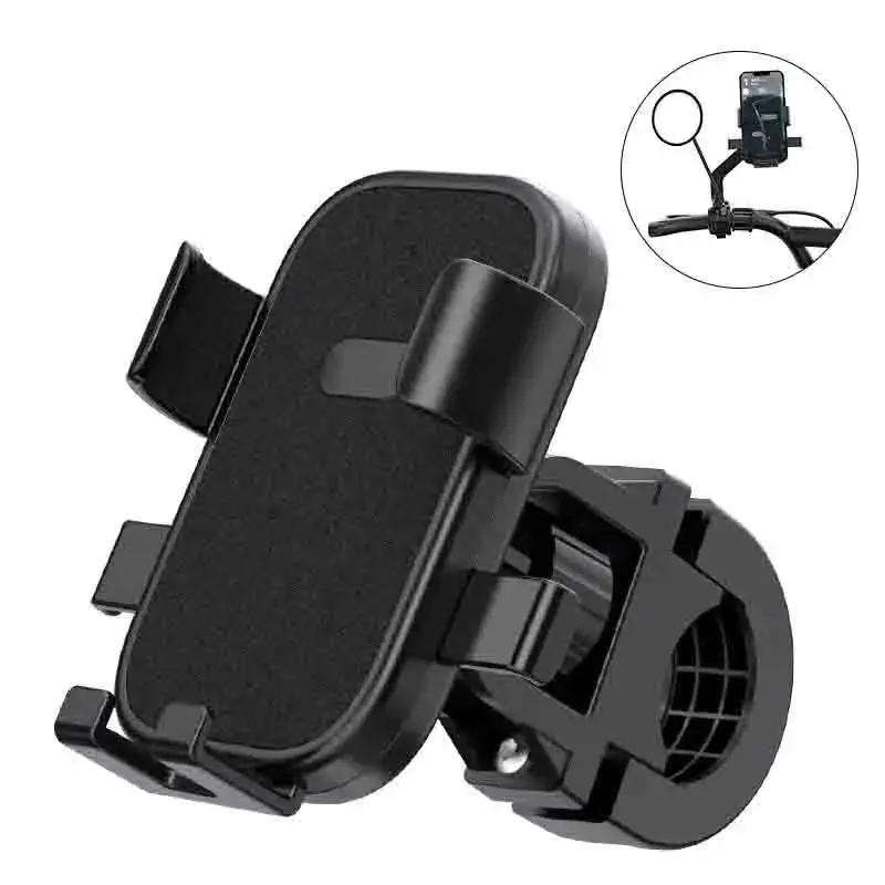 Suporte de telefone celular antiderrapante ajustável, bicicleta ao ar livre, Mountain Bike Acessórios, 360 ° Swivel - Image 1