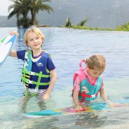 Neoprene Safety Life Jacket para crianças, Colete flutuante, Esporte aquático, Natação, Passeios de barco, Esqui, Dirigir, À deriva - Image 2