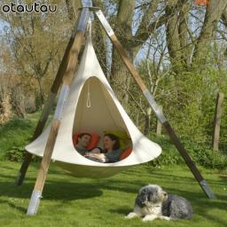 Cama de rede para atividades ao ar livre, tenda de balanço, cadeira dobrável, jardim, camping, quarto, academia - Image 2