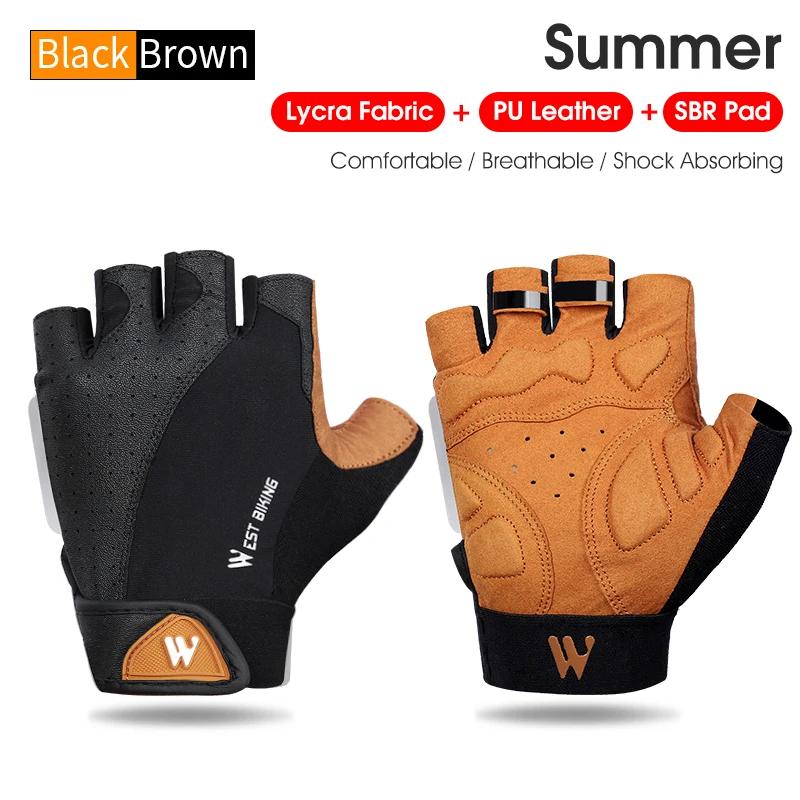 West bike-luvas de ciclismo para homens e mulheres, à prova de choque, respirável, tela sensível ao toque, para mtb, bicicleta de estrada, motocicleta, esportes - Image 1