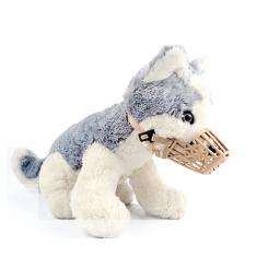 Focinho de treinamento ajustável para cães, anti-morder, cão, cachorro, tipo cesta, controle de mordida, tamanho S - Image 5