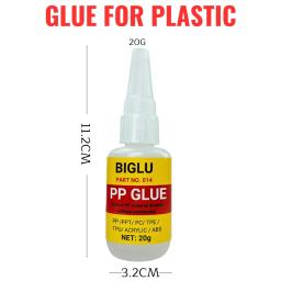 Adesivo PP cola em bastão, a maioria dos materiais plásticos sem processamento, PP, PPT, PC, TPE, TPU, ABS, 20g - Image 3