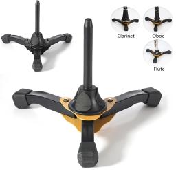 Suporte de tripé dobrável portátil para clarinete, flauta, oboé, instrumento de sopro, antiderrapante, suporte leve, acessórios - Image 1