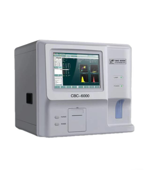 HONGYI Analisador Hematológico Veterinário CBC-6000 3 Partes