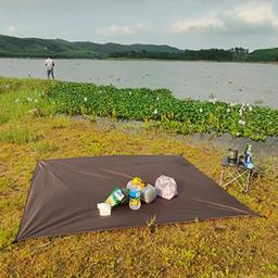 Tapete de Acampamento Multifunções, Abrigo Solar, Dobrável, Impermeável, Portátil, Viagem, Tenda de Piquenique, Equipamentos de Praia, Esportes, Caminhadas - Image 5
